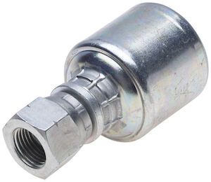 Hydraulic Fitting, 5/8&quot;X5/8&quot; Female British Pipe Parallel