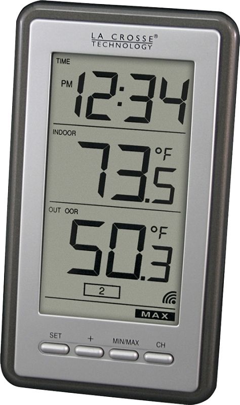 La Crosse Technology WS-9160U-IT-CBP Wireless Indoor/Outdoor Thermometer