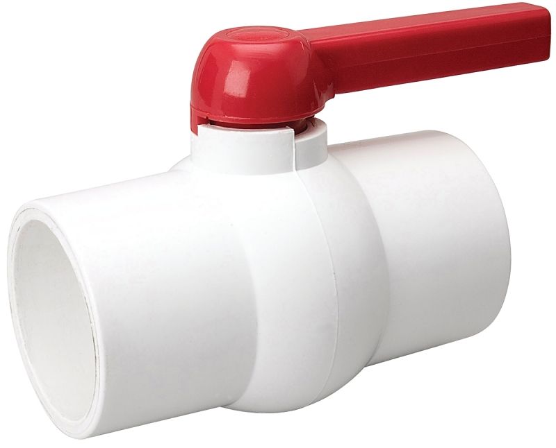 B&amp;K 107-640 PVC Ball Valve, 3&quot; Solvent Weld, 150Psi