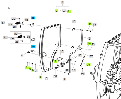 Pad-Hinge-Trg862