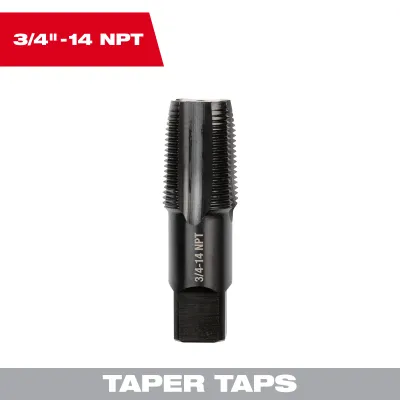 Milwaukee 3/4&quot;-14 NPT Pipe Taper Tap