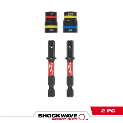 Quik-Clear 2-in-1 Magnetic Nut Driver Set, 2Pc