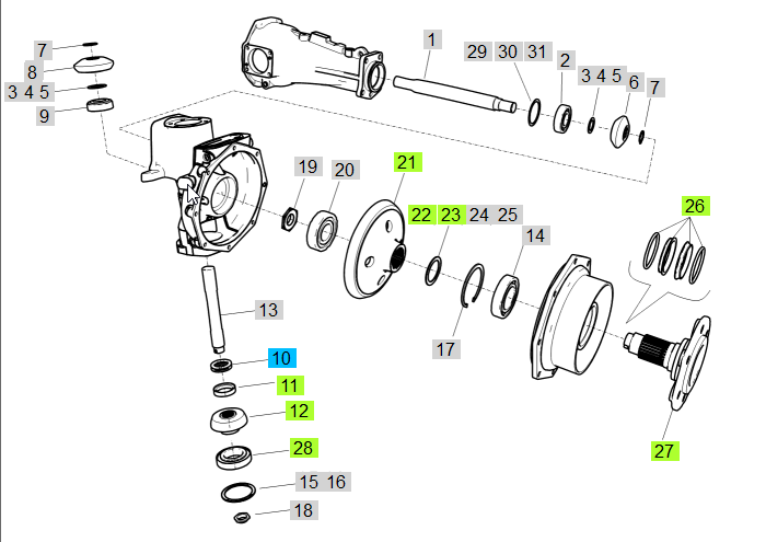 LS Bearing-Thrust-Trg970  OD52.0XID37.0X12.0L