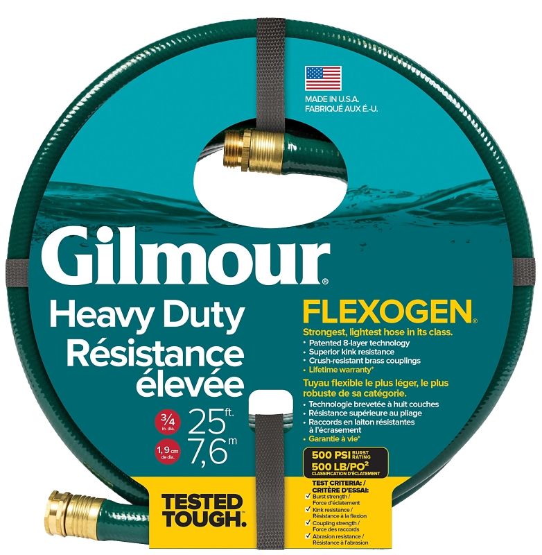 Gilmour 834251-1001 Flexogen Garden Hose, 3/4&quot;X25Ft