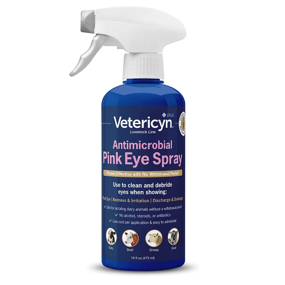 Vetericyn 085-1100 Pink Eye Spray, 16oz