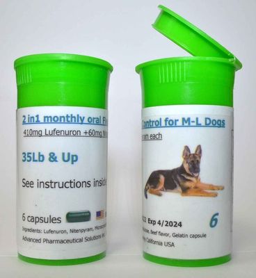 Oral Month Long Flea Tablets, Medium/Large Dogs