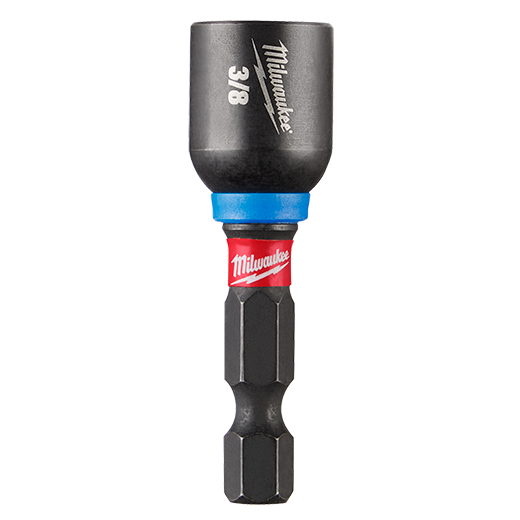 Milwaukee Shockwave Magnetic Nut Driver, 3/8&quot;X1-7/8&quot; 10-Pk.