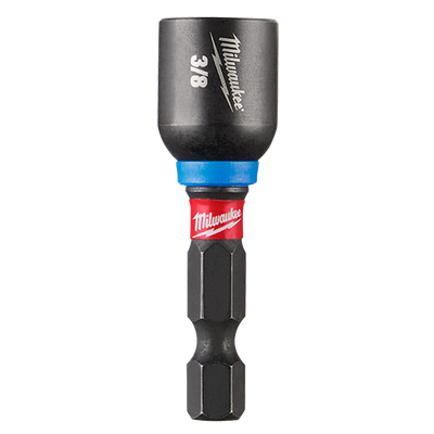 Milwaukee Shockwave Magnetic Nut Driver, 3/8&quot;X1-7/8&quot; 10-Pk.