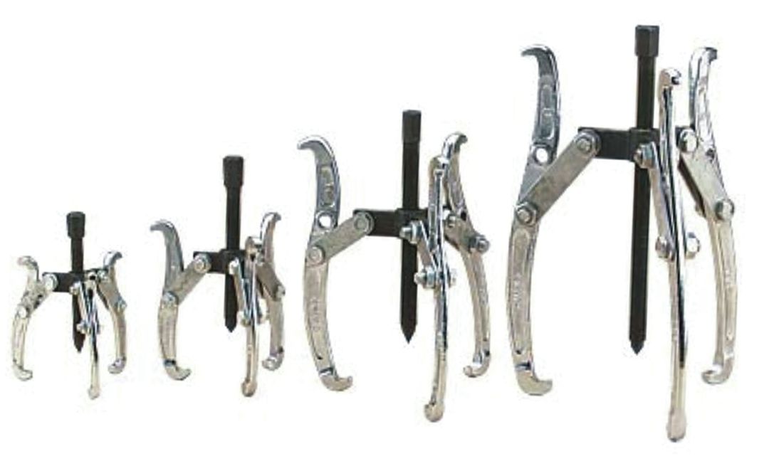 Valley Gear Puller Set, 4Pc 3-Jaw