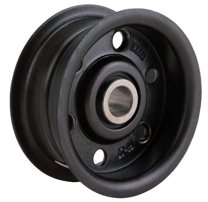 Flat Idler Pulley, 5/8&quot;Bore X 2-3/4&quot;OD