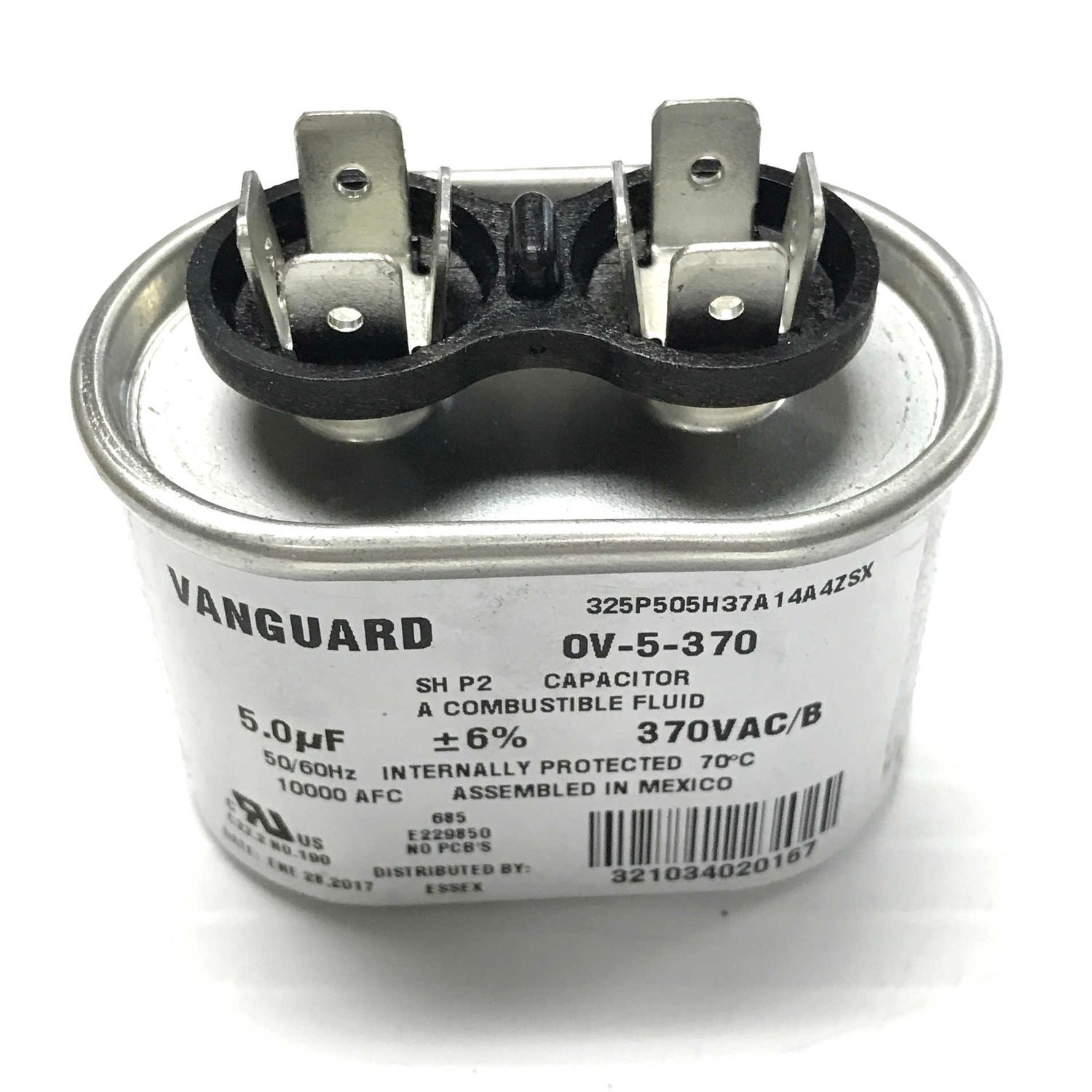 Run Capacitor, 5MFD  370V