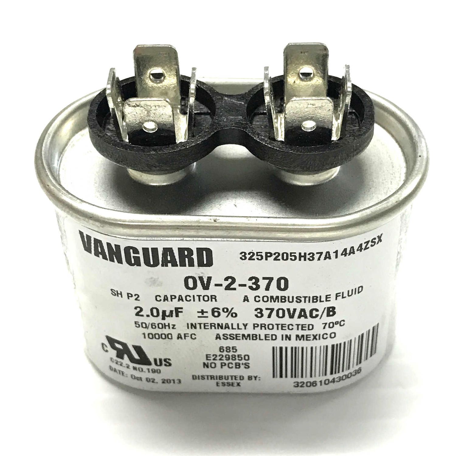 Run Capacitor, 20MFD 370V