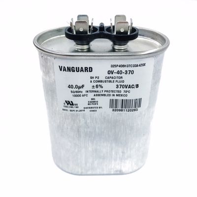 Run Capacitor, 40MFD  370V
