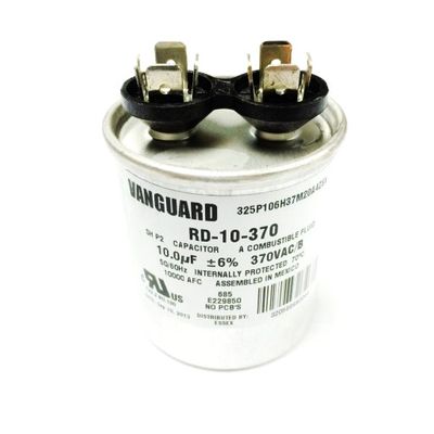 Run Capacitor, 10MFD 370V