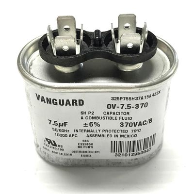 Run Capacitor, 7.5MFD  370V