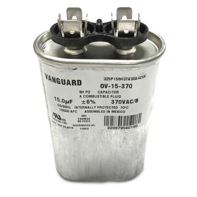 Run Capacitor, 15MFD 370V