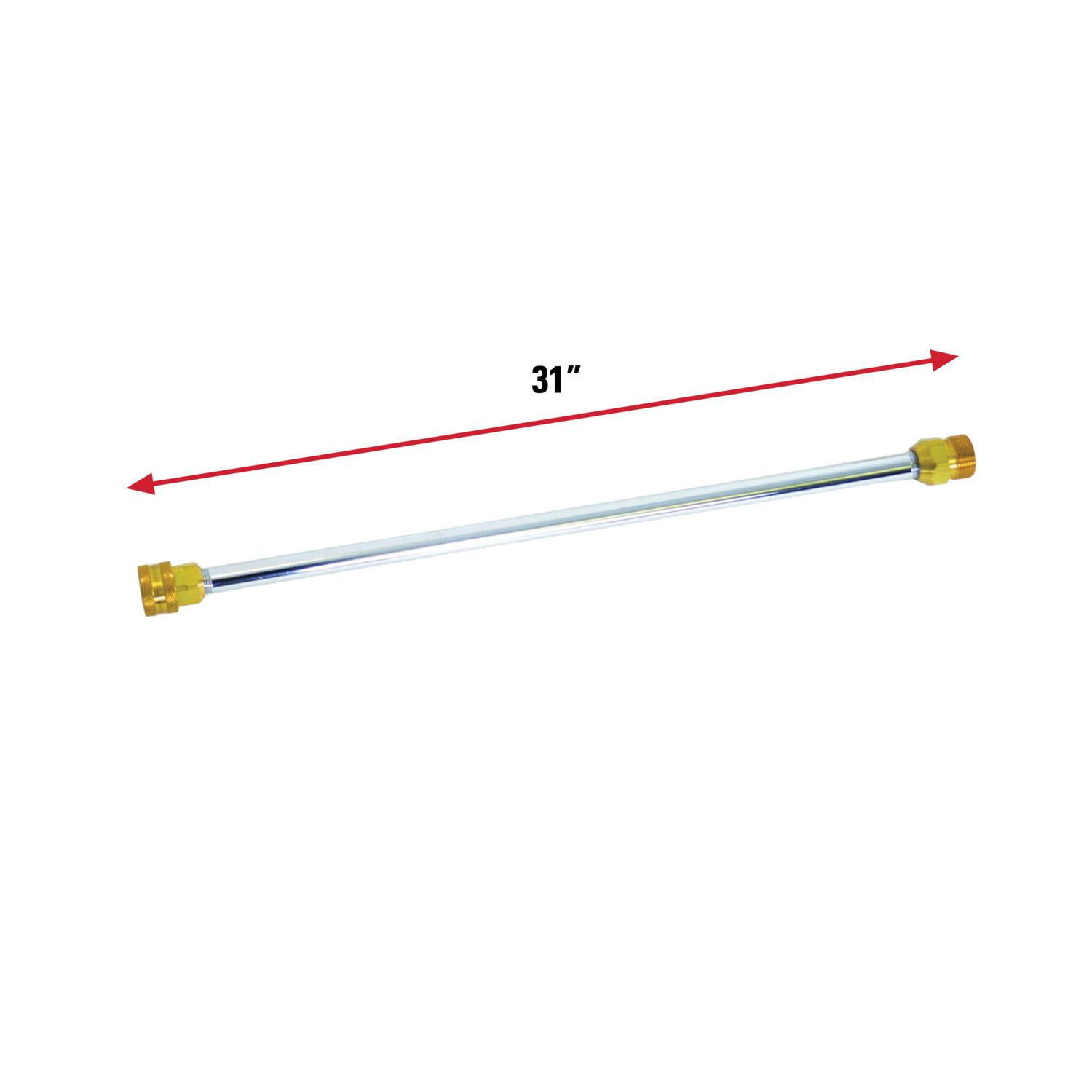 Simpson Pressure Washer Wand, 31&quot; X M22X1/4&quot;QC,  4500Psi, 140°F