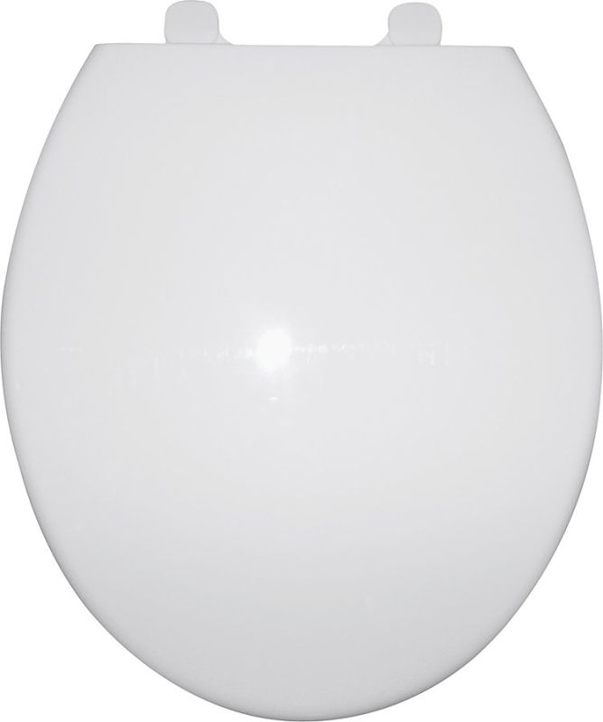 ProSource Q-328-WH Poly White Soft Close Toilet Seat