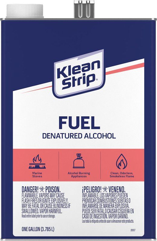Klean Strip GSL26 Denatured Alcohol, 1-Gal