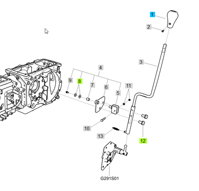 Knob-Range Shift MT468