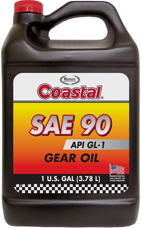 Coastal 13705 Gear Oil, #90 GL-1,  1-Gal