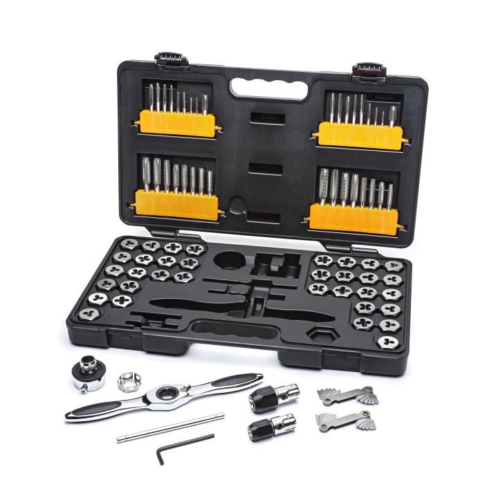 Gearwrench SAE/Metric Tap and Die Set, 77Pc