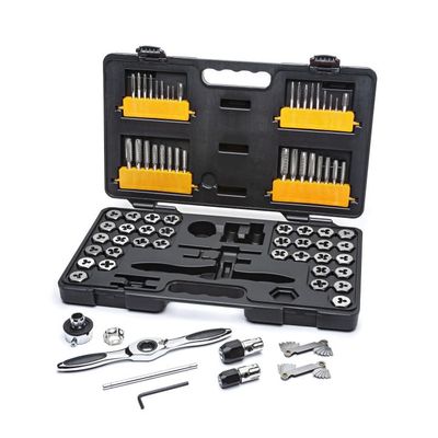 Gearwrench SAE/Metric Tap and Die Set, 77Pc