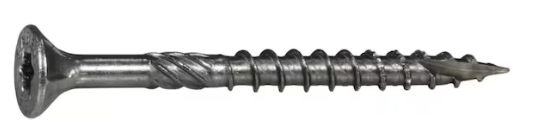 Saberdrive Stainless Steel Screws, 9X2-1/2&quot;