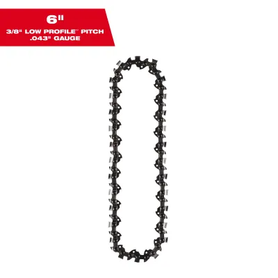 Milwaukee 6&quot; Saw Chain for Hatchet 6&quot; Pruning Saw