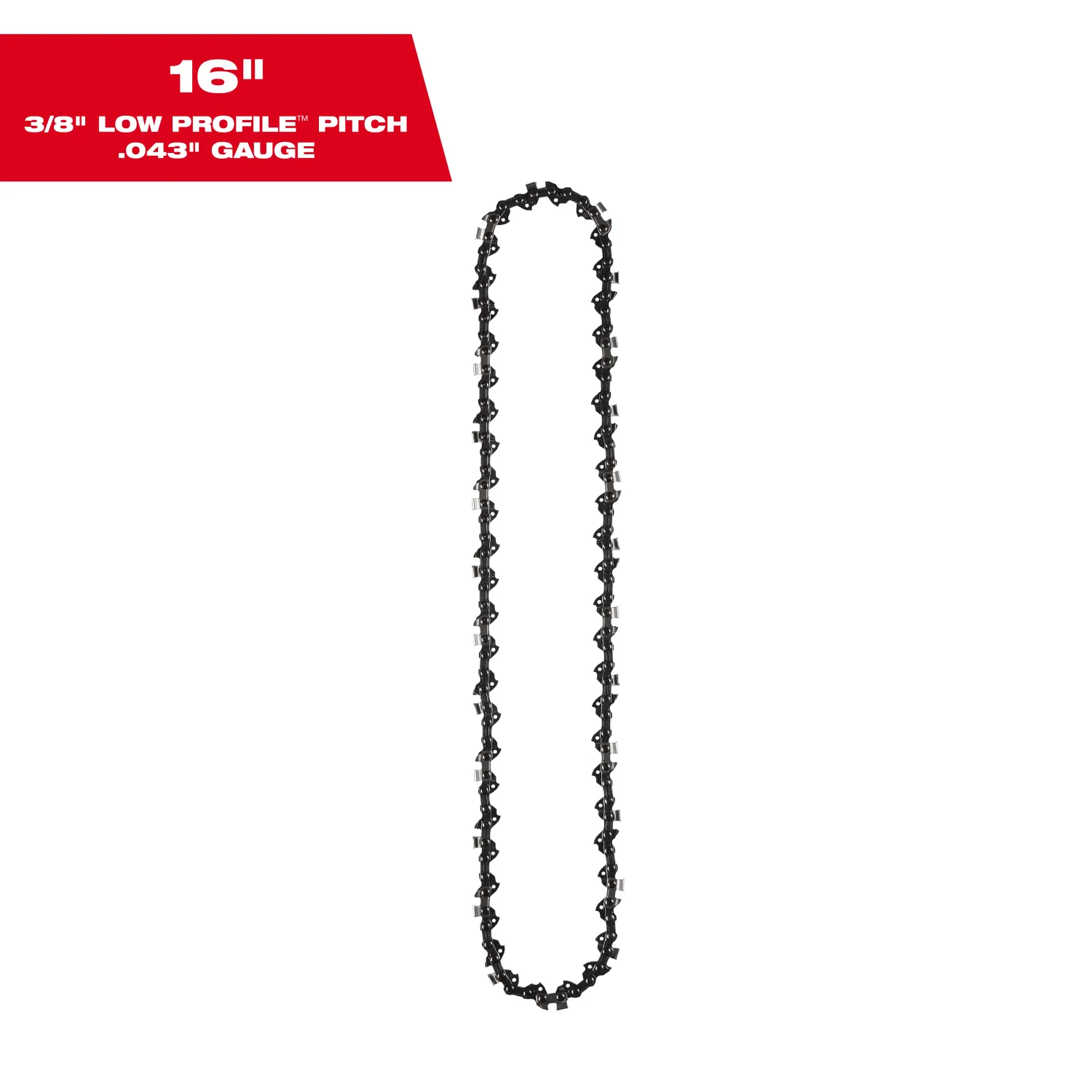 Milwaukee 16&quot; Replacement Chainsaw Chain