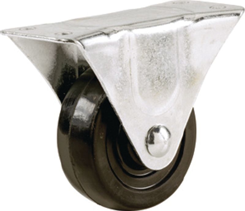 Shephard Hardware 9789 Solid Rubber Caster, 5&quot;  200Lb WLL