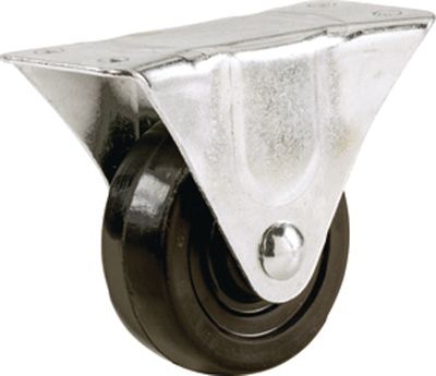 Shephard Hardware 9789 Solid Rubber Caster, 5&quot;  200Lb WLL