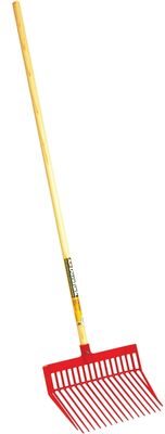 Little Giant PDF1RED Red Durafork Stall Fork w/52&quot; Wood Handle