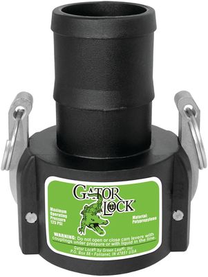 Green Leaf GLP200CNL Female Camlok Fitting, 2&quot;X2&quot; Barb