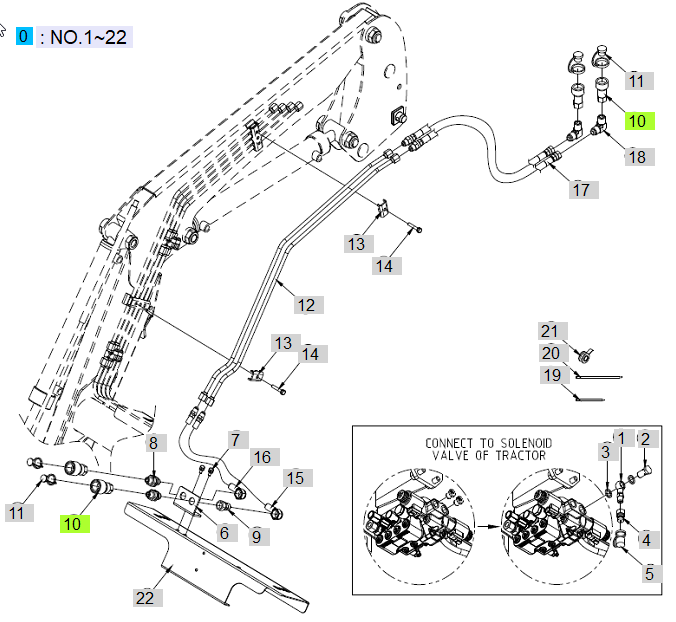 3rd Function Extension Kit for MT3 w/LL4106 Loader