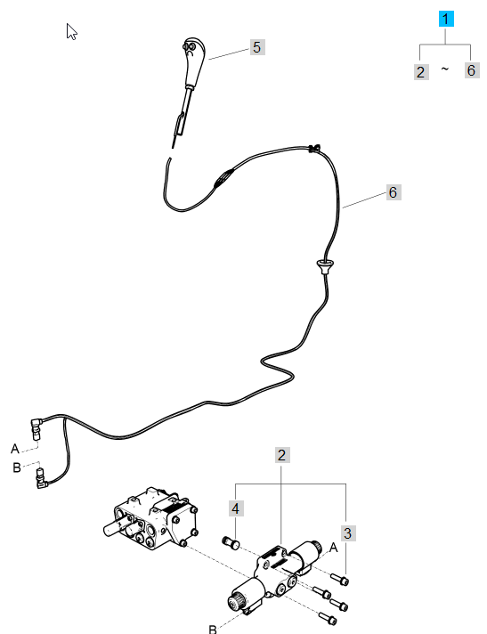 3rd Function Loader Valve Kit for MT3