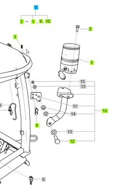 LS Beacon Light w/Mounting Bracket, XR, U, XU, P, XP