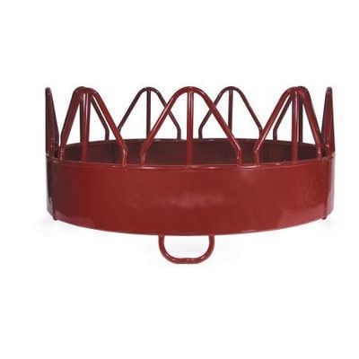 Painted Green #2 CLOSED Bottom Horse Hay Feeder, 8Ft