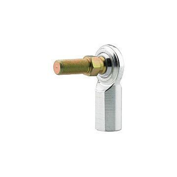 Spherical Rod End Bearing, 5/16 in-24 Female, Low Carbon Steel