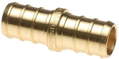 Apollo APXC121210PK Brass Pex Coupler, 1/2&quot;, 10pk