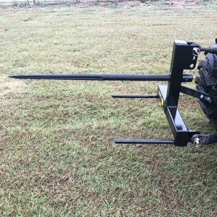 Pierce ABS3PTLD Black 3-Point Bale Spear