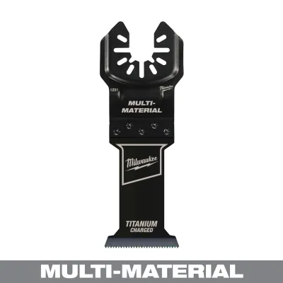 Milwaukee Multi-Tool 1-3/8&quot; HCS/Titanium Blades, 1Pk