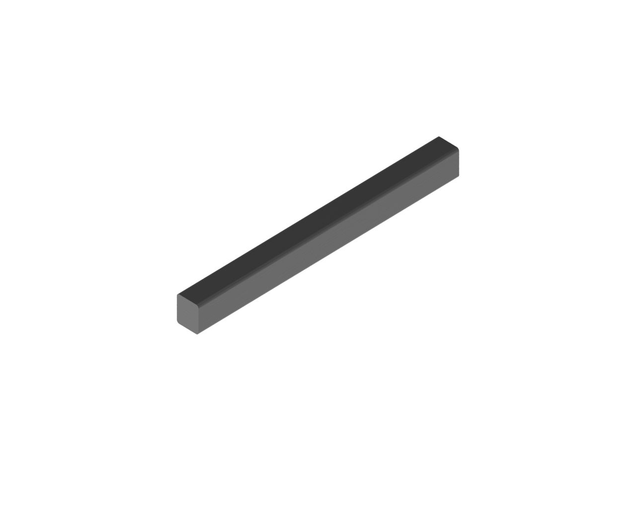 Solid PTO Shaft, 3/4&quot;X7/8&quot;