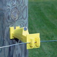 Zareba IW5XNY-Z Fence Insulators, Nail-On Wood Post, 5&quot;  25-Pk.