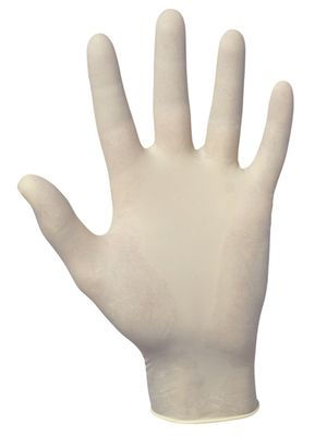 SAS 6592-20 Value Touch Large Latex Gloves, 100-Ct.