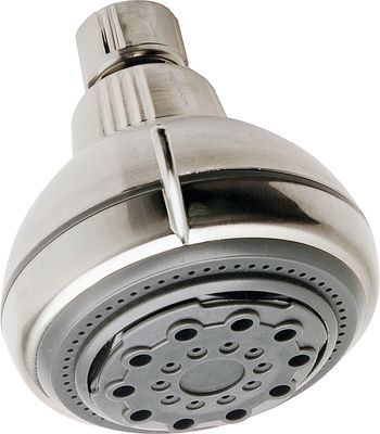 PlumbPak PP828-50 Chrome 5-Pattern Shower Head, 2GPM