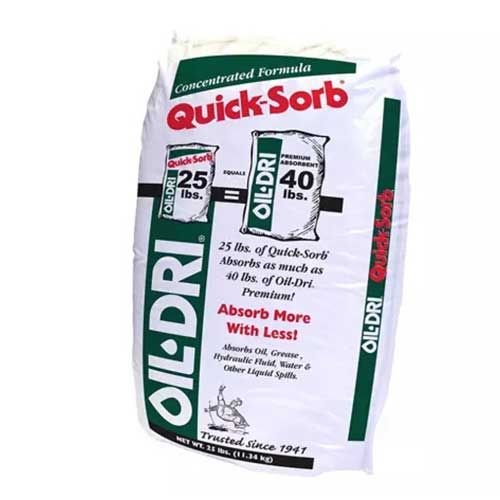 Quicksorb Floor/Oil Dry, 25Lb