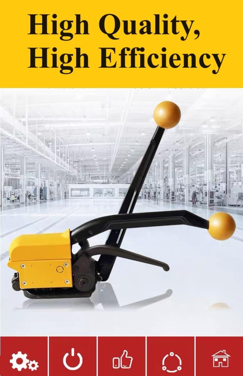 SDRTOP Seal-less Strapping Tool?, suitable for 1/2&#39;&#39;, 5/8&#39;&#39;, 3/4&#39;&#39;