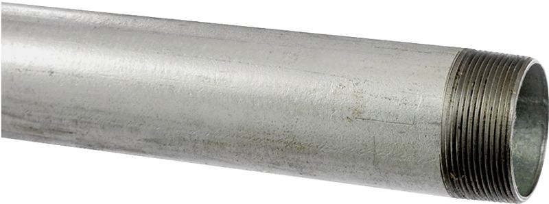 Kloeckner Metals 12GalvPipe Galvanized Steel Pipe, 1/2&quot;