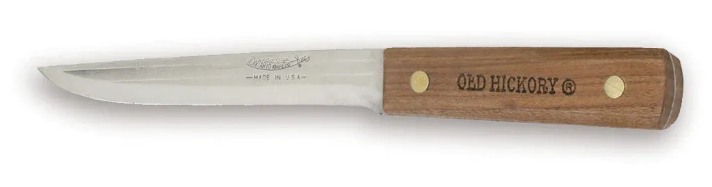 Old Hickory 77 Carbon Steel Boning Knife w/7&quot; Blade